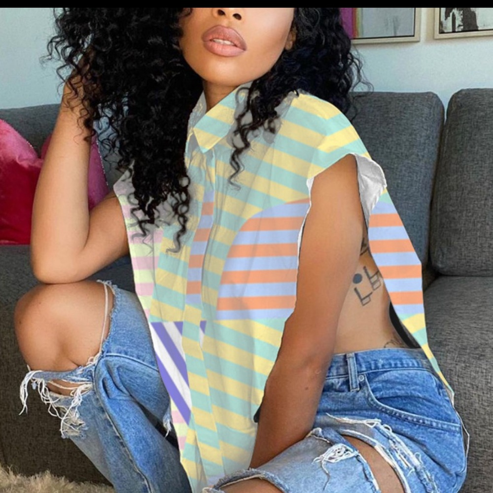 Collared split shirt from my personal boutique
